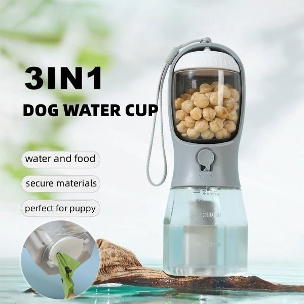 Three-in-one Portable Small Multi-functional Pet feeders