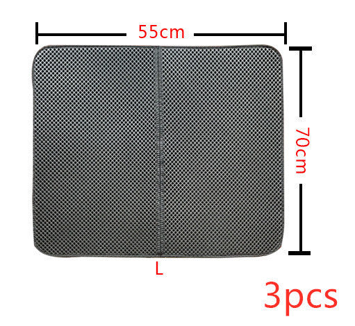 Double Layer Waterproof Litter Trapping Mat for Pets