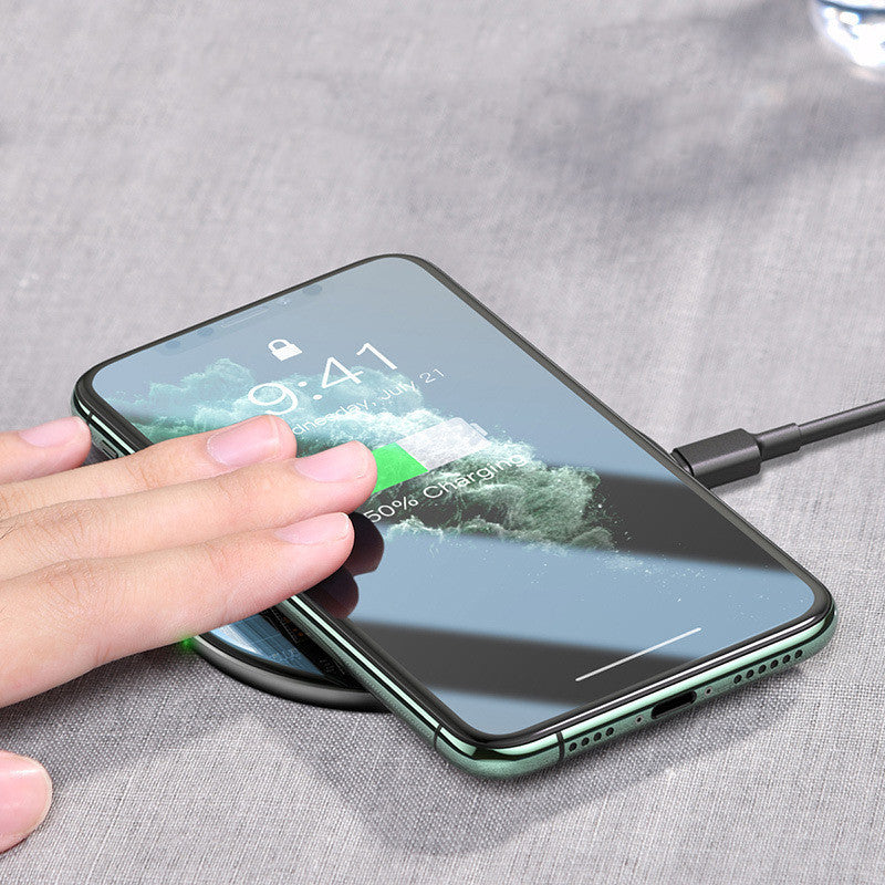 Transparent Wireless Charger Desktop Mobile Phone Fast Charge