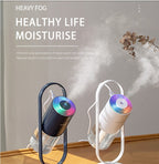 USB Air Humidifier For Home With Projection Night Lights