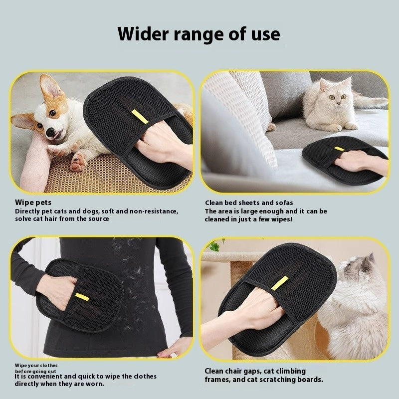 Pet Grooming Brush | De-shedding & Bathing Brush for Dog, Cat & Rabbit