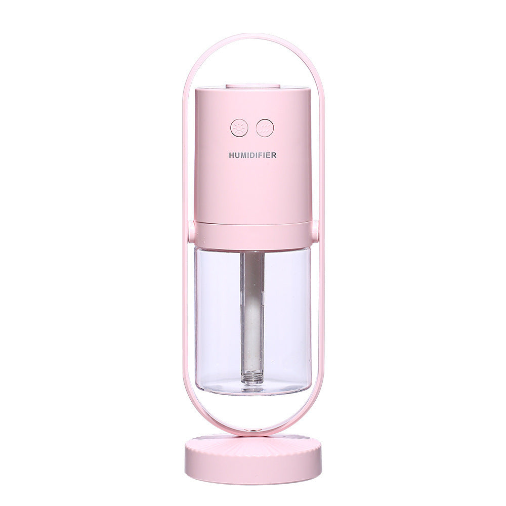 USB Air Humidifier For Home With Projection Night Lights