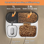 Automatic Pet Feeder Water Dispenser