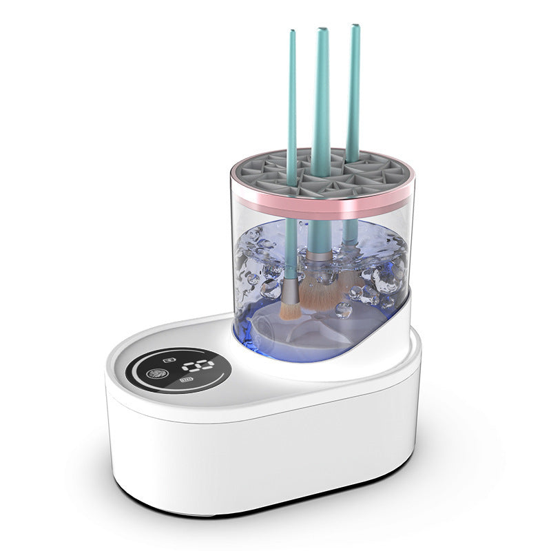 Electric Makeup Brush Cleaner & Dryer – Deep Clean in Seconds