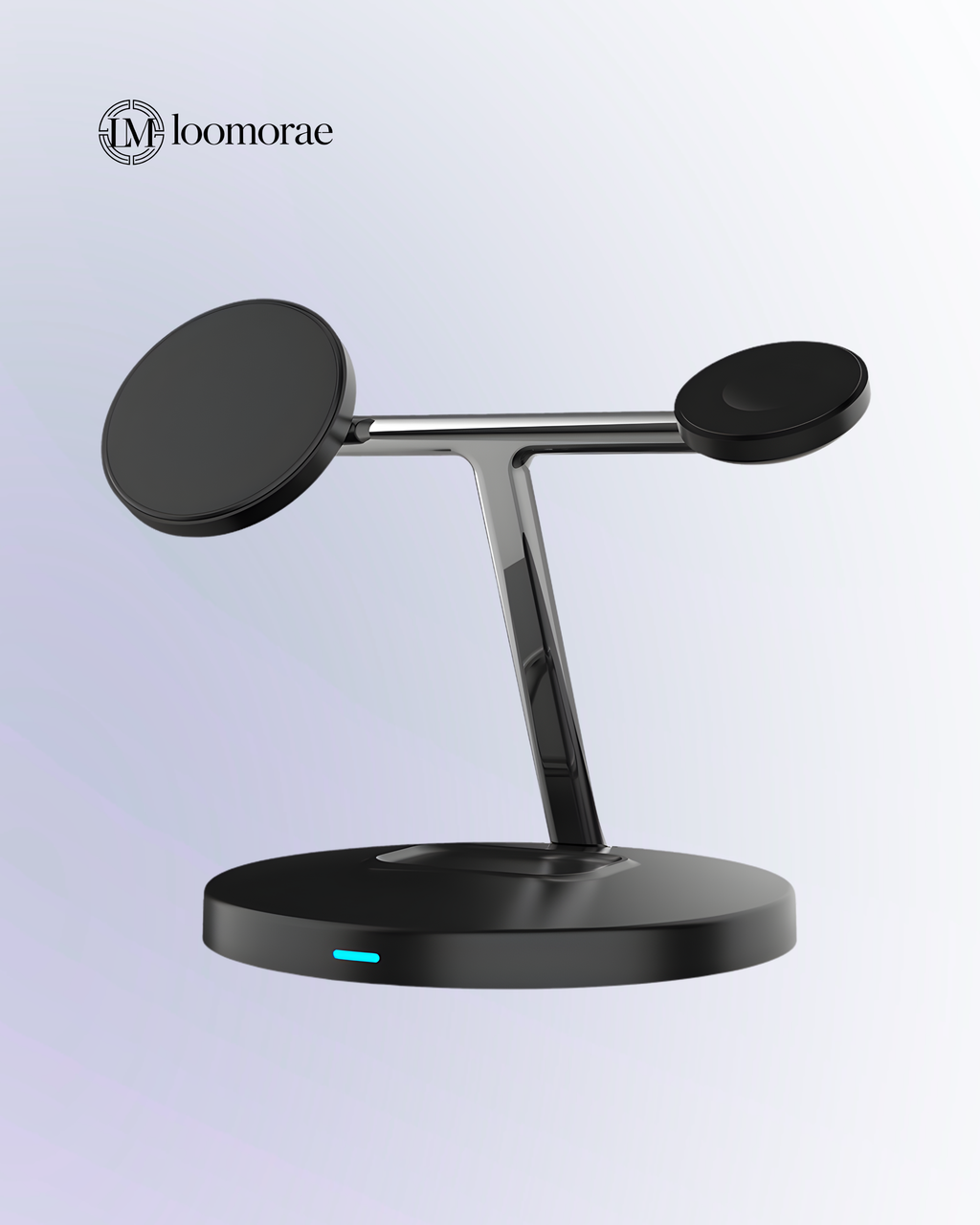 3-In-1 Magnetic Wireless Charger 15W Fast Charging Station For Magsafe Chargers