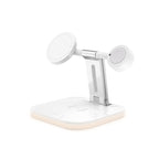 3-In-1 Magnetic Wireless Charger 15W Fast Charging Station For Magsafe Chargers