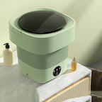 Portable Mini Foldable Washing Machine With Spinning Dry Gadgets