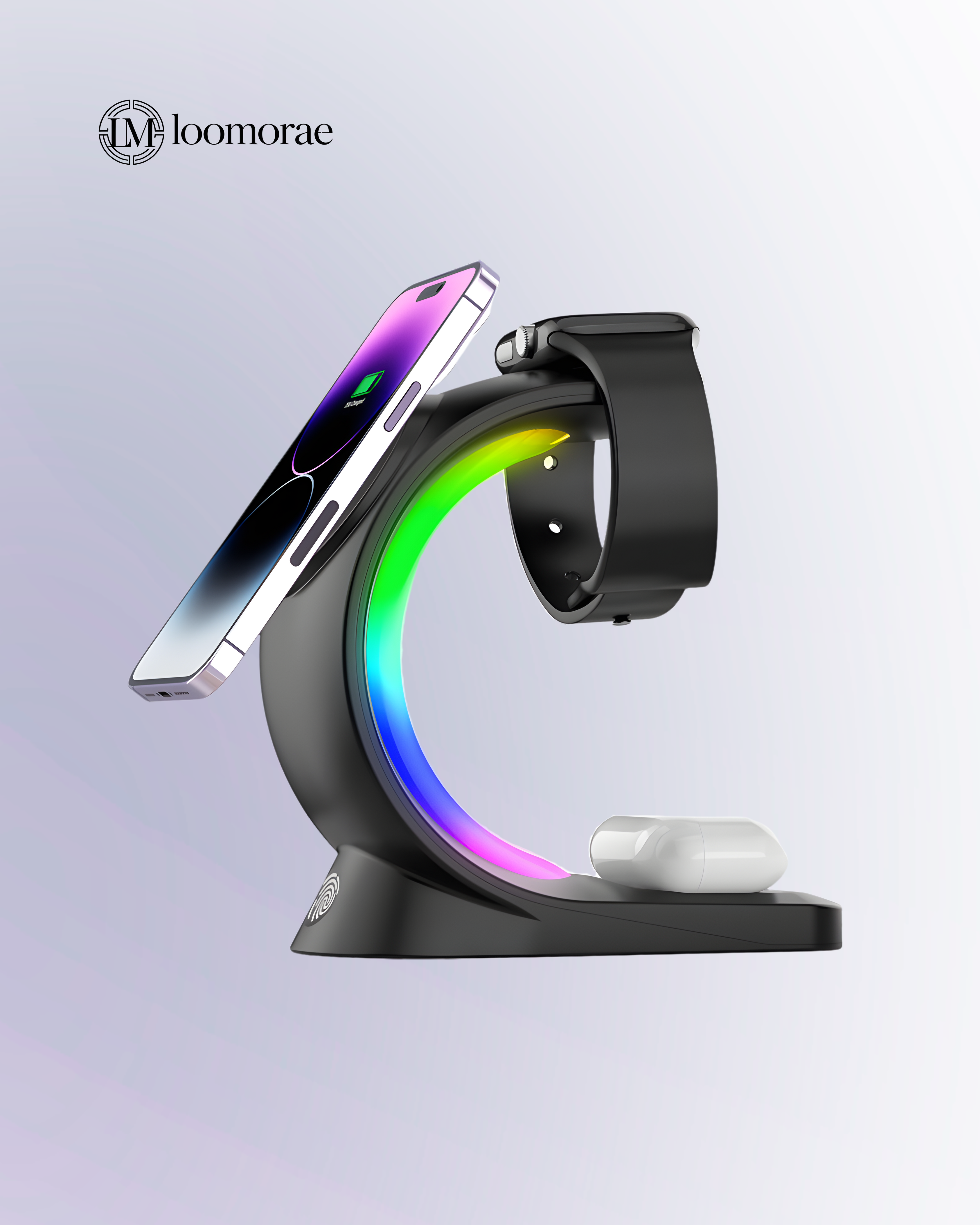 4-In-1 Magnetic Wireless Charger Fast Charging