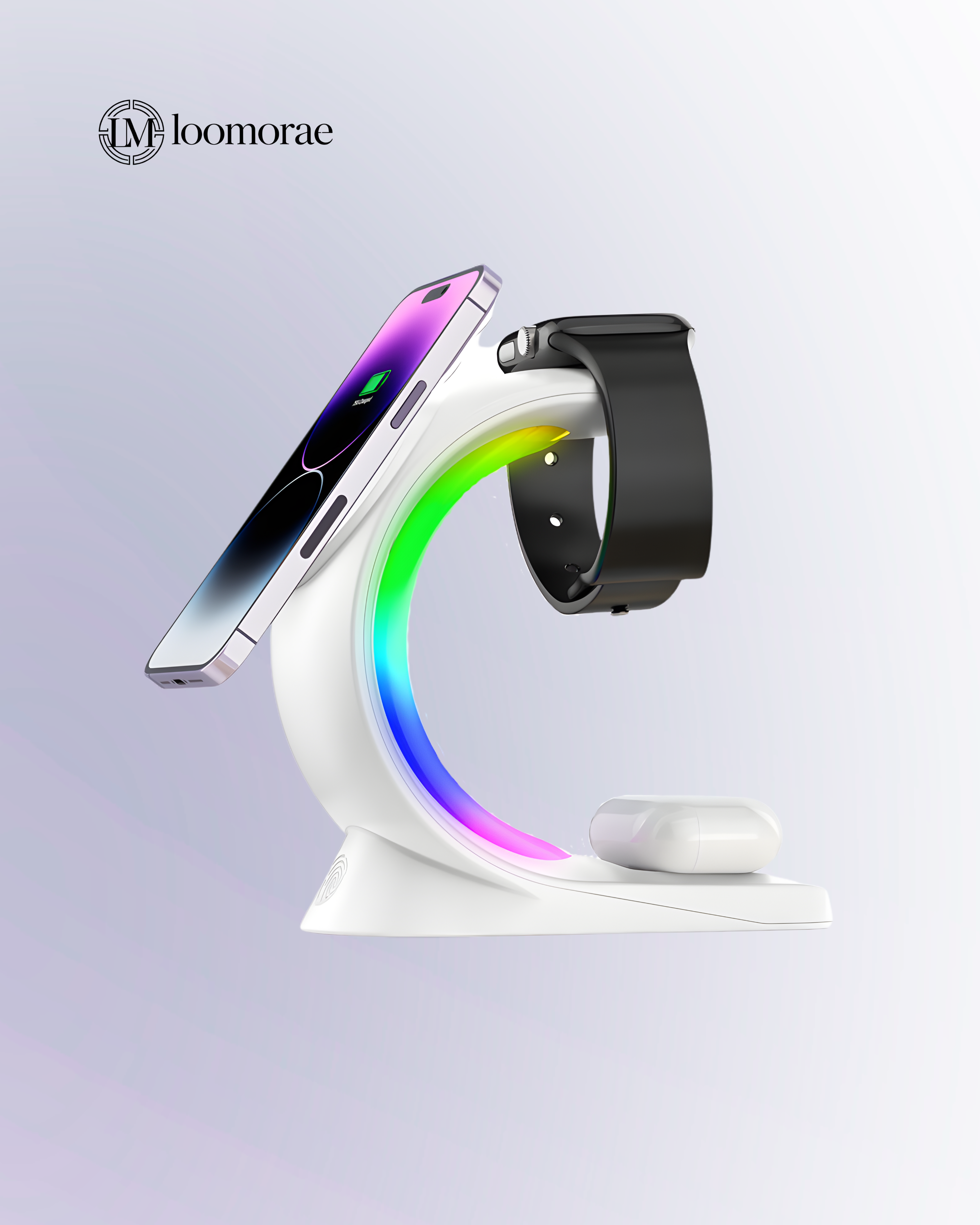 4-In-1 Magnetic Wireless Charger Fast Charging