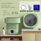 Portable Mini Foldable Washing Machine With Spinning Dry Gadgets