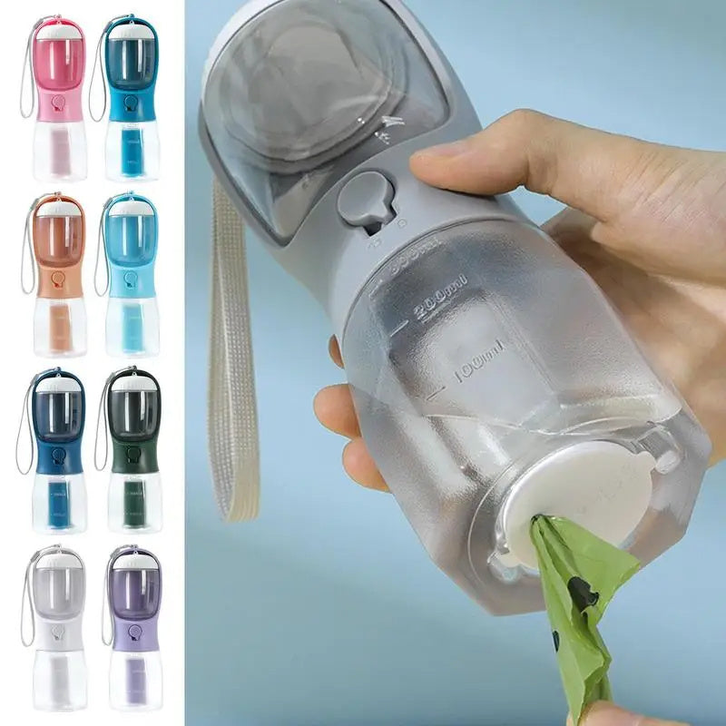 Three-in-one Portable Small Multi-functional Pet feeders