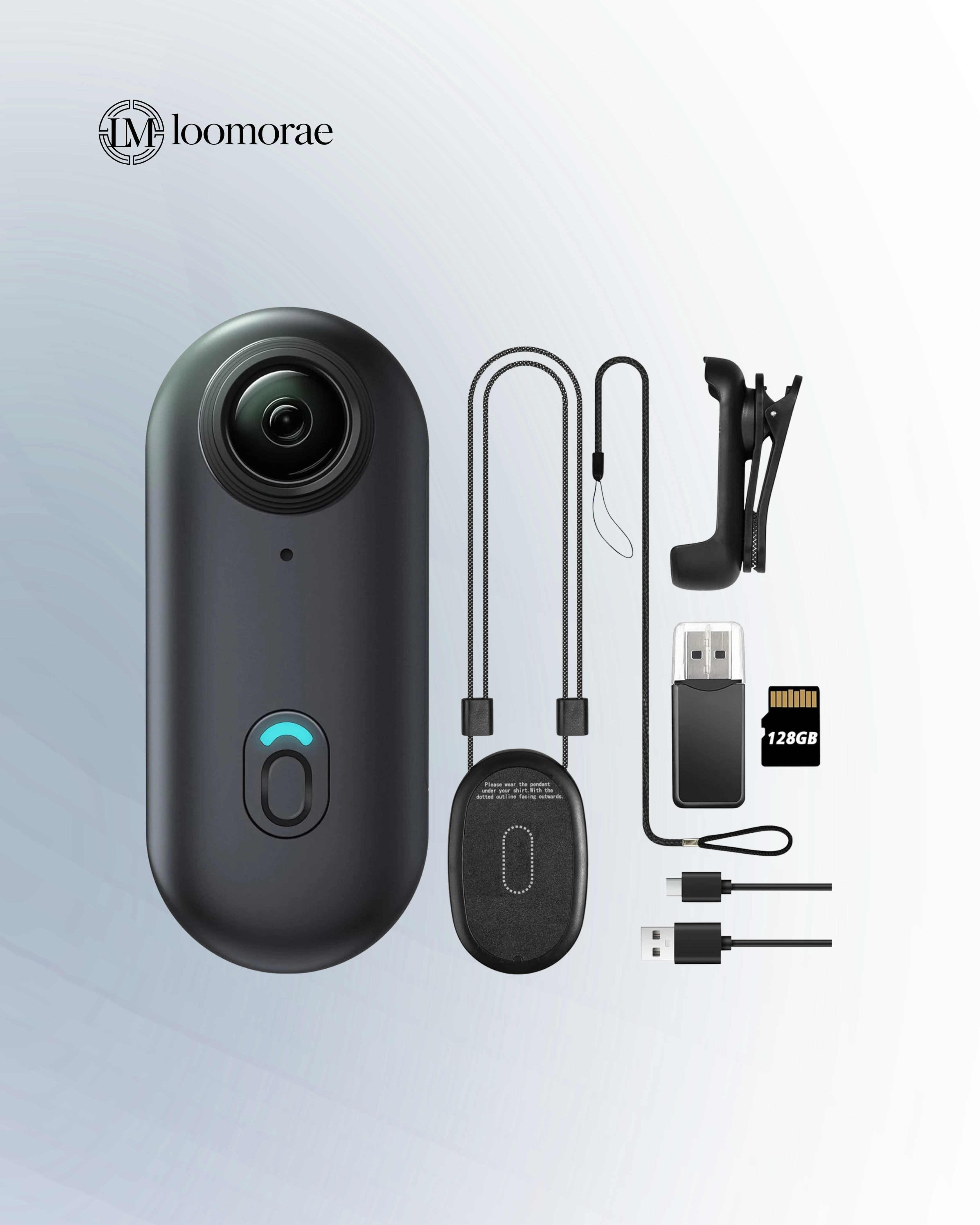 4K Professional Body Camera for Outdoor Travels