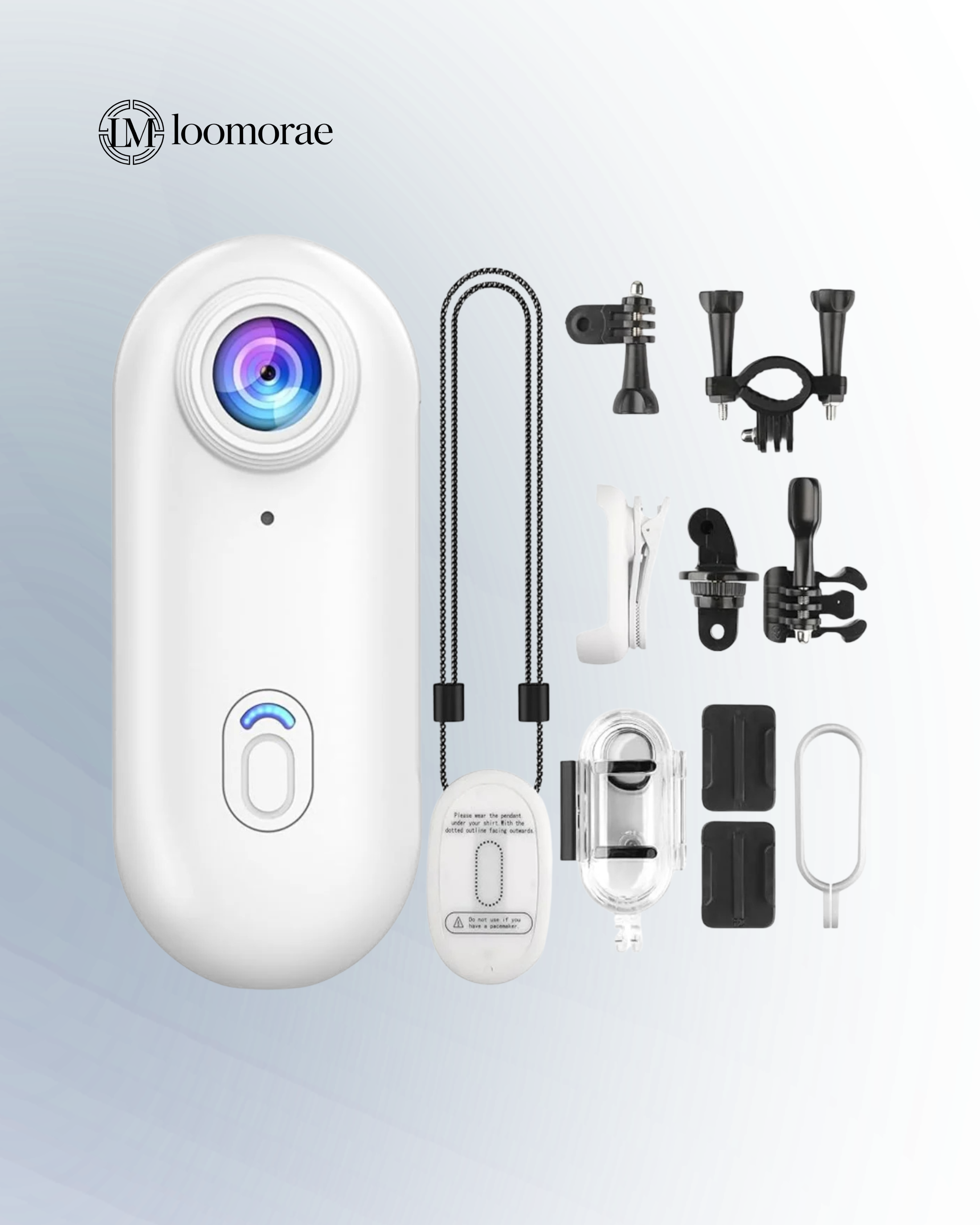 4K Professional Body Camera for Outdoor Travels