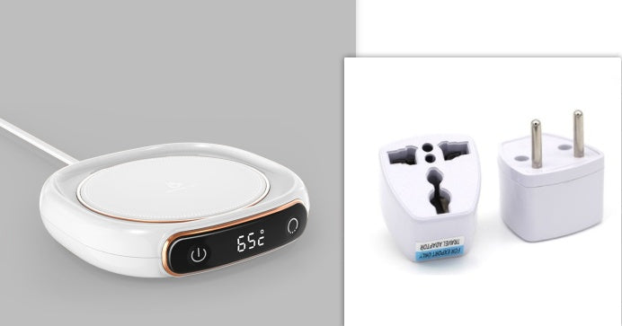 Smart Coffee Mug Warmer: Constant Temp Heating Coaster