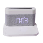 Four-in-one Table Lamp Clock & Wireless Phone Charger