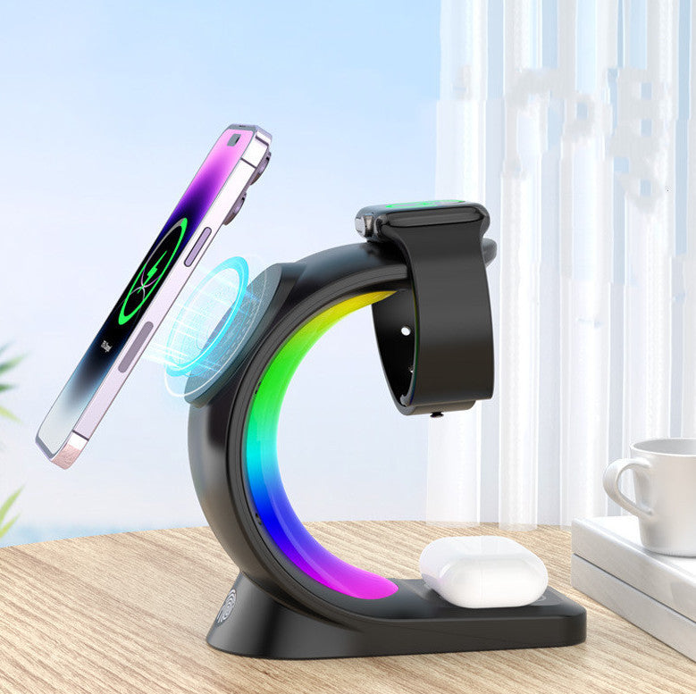 4-In-1 Magnetic Wireless Charger Fast Charging
