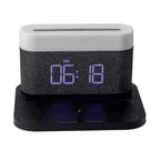 Four-in-one Table Lamp Clock & Wireless Phone Charger