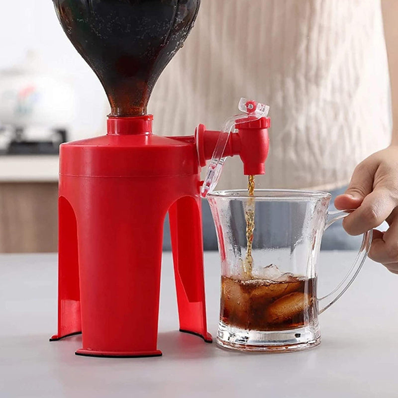 Water Jug, Soda Beverage Dispenser - Party, Home, Bar, & Kitchen Gadget