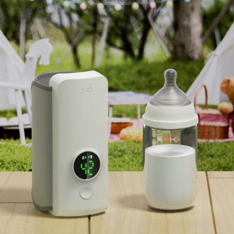 Portable Wireless Rechargeable Baby Bottle Warmer | USB Charging And Heating Bag