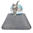 Double Layer Waterproof Litter Trapping Mat for Pets