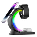 4-In-1 Magnetic Wireless Charger Fast Charging