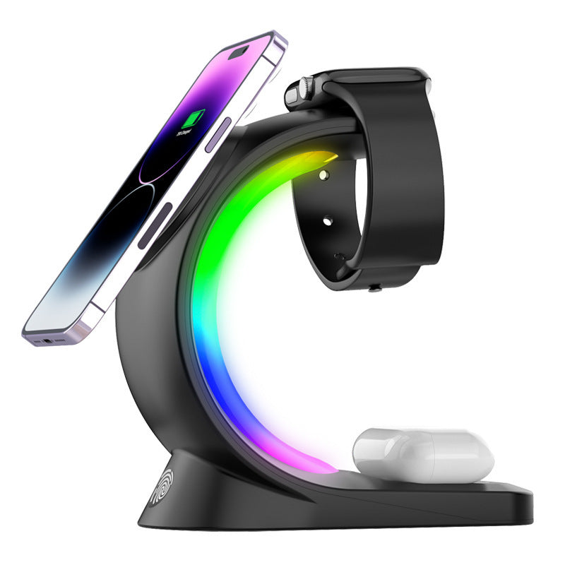 4-In-1 Magnetic Wireless Charger Fast Charging