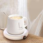 Smart Coffee Mug Warmer: Constant Temp Heating Coaster