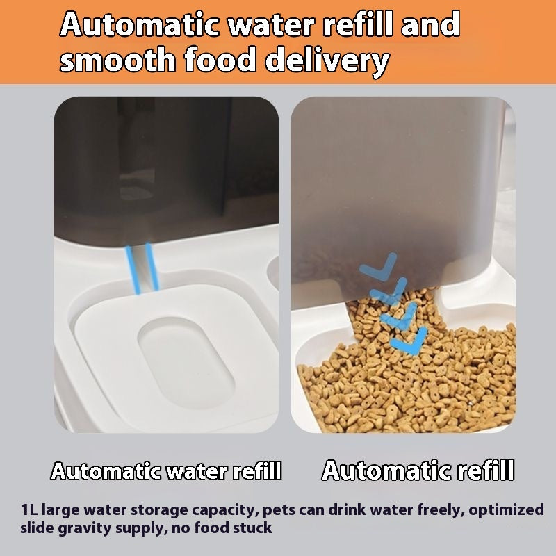 Automatic Pet Feeder Water Dispenser