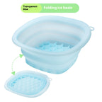 Silicone Folding Ice Tray Ice Facial Care Ice-bath Wash Basin