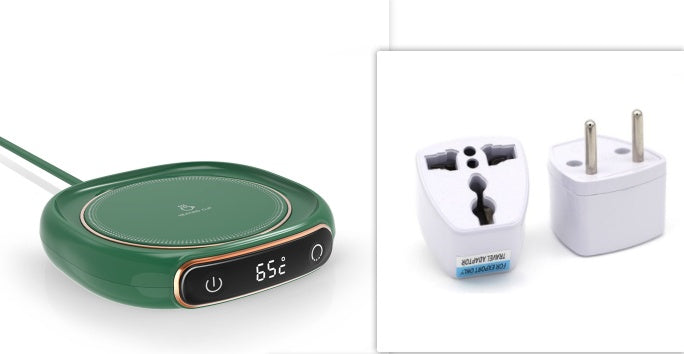 Smart Coffee Mug Warmer: Constant Temp Heating Coaster