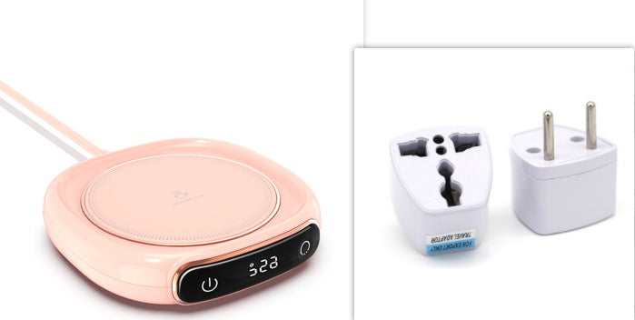 Smart Coffee Mug Warmer: Constant Temp Heating Coaster