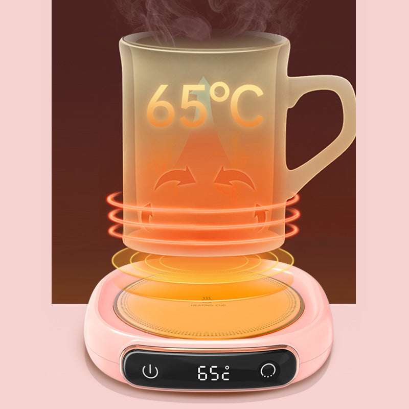 Smart Coffee Mug Warmer: Constant Temp Heating Coaster