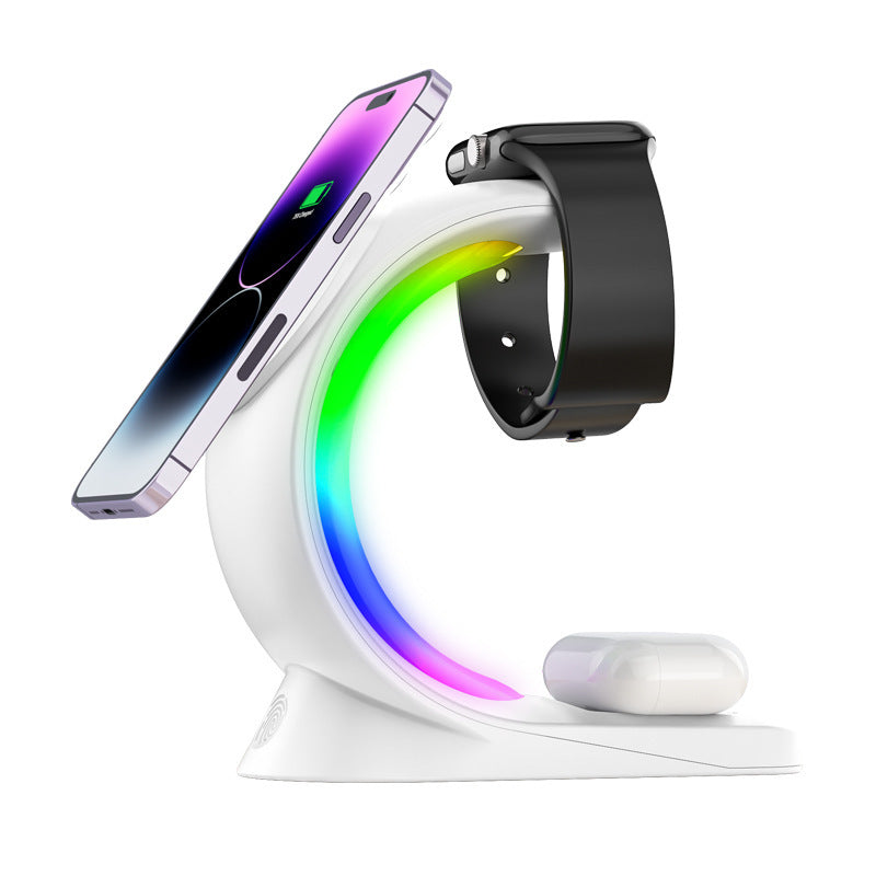 4-In-1 Magnetic Wireless Charger Fast Charging