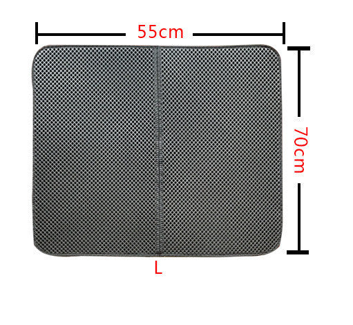 Double Layer Waterproof Litter Trapping Mat for Pets