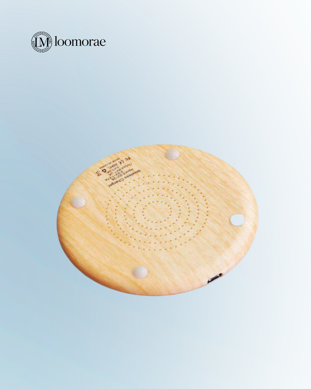 Desktop Disc Mobile Phone Charger