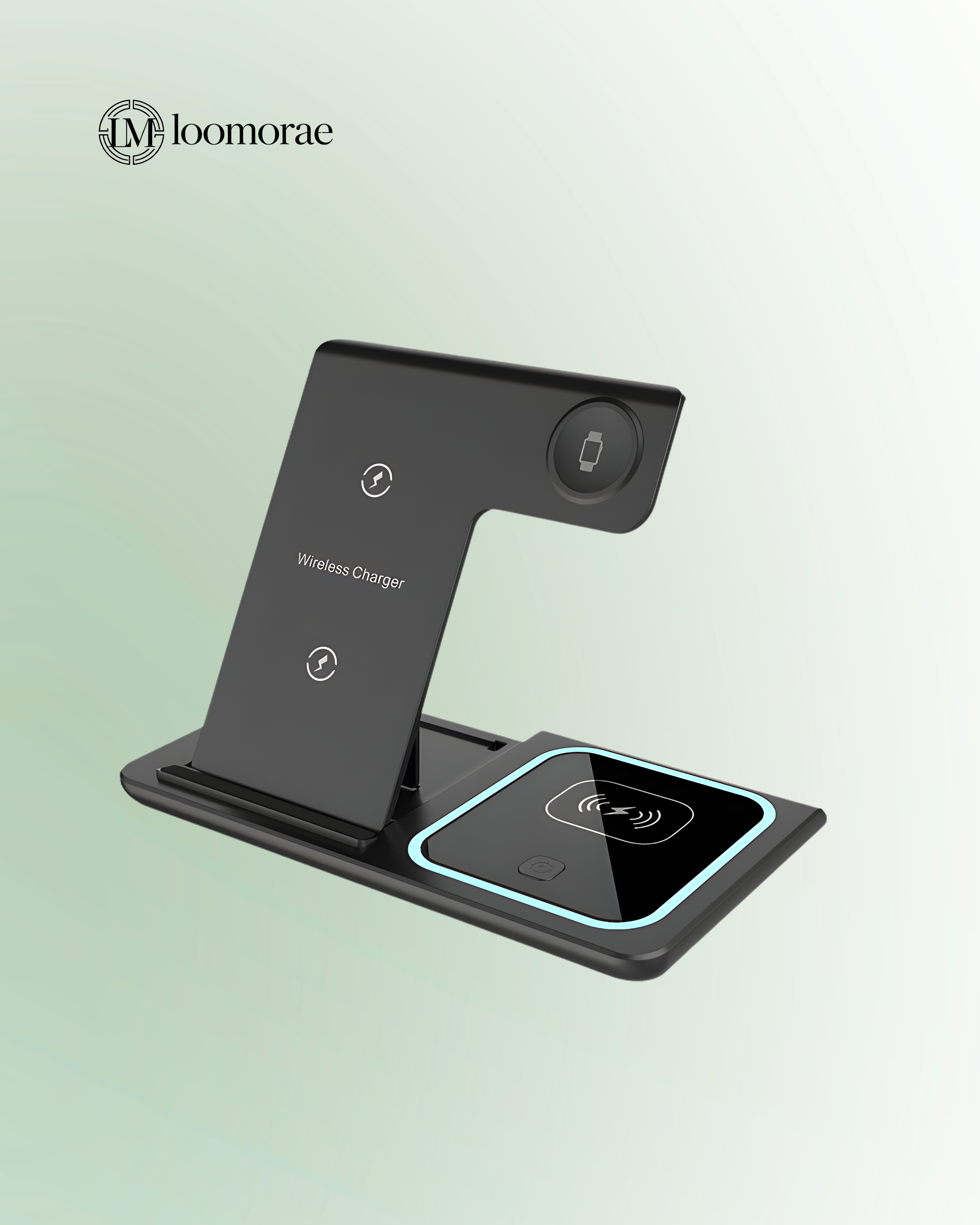 Foldable Three-in-one Wireless Charger Electrical