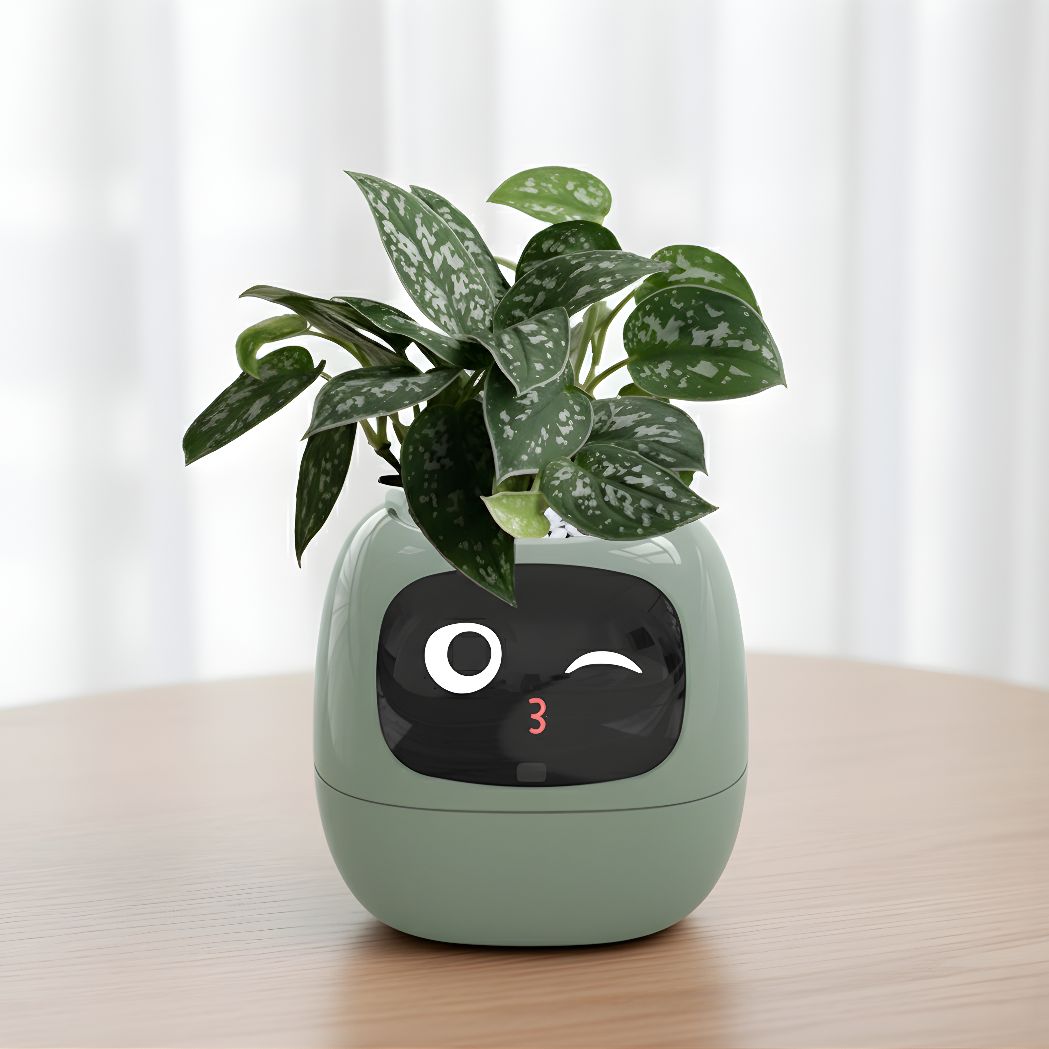 Smart AI Plant Pot : 49+ Expressions, Easy Plant Care.