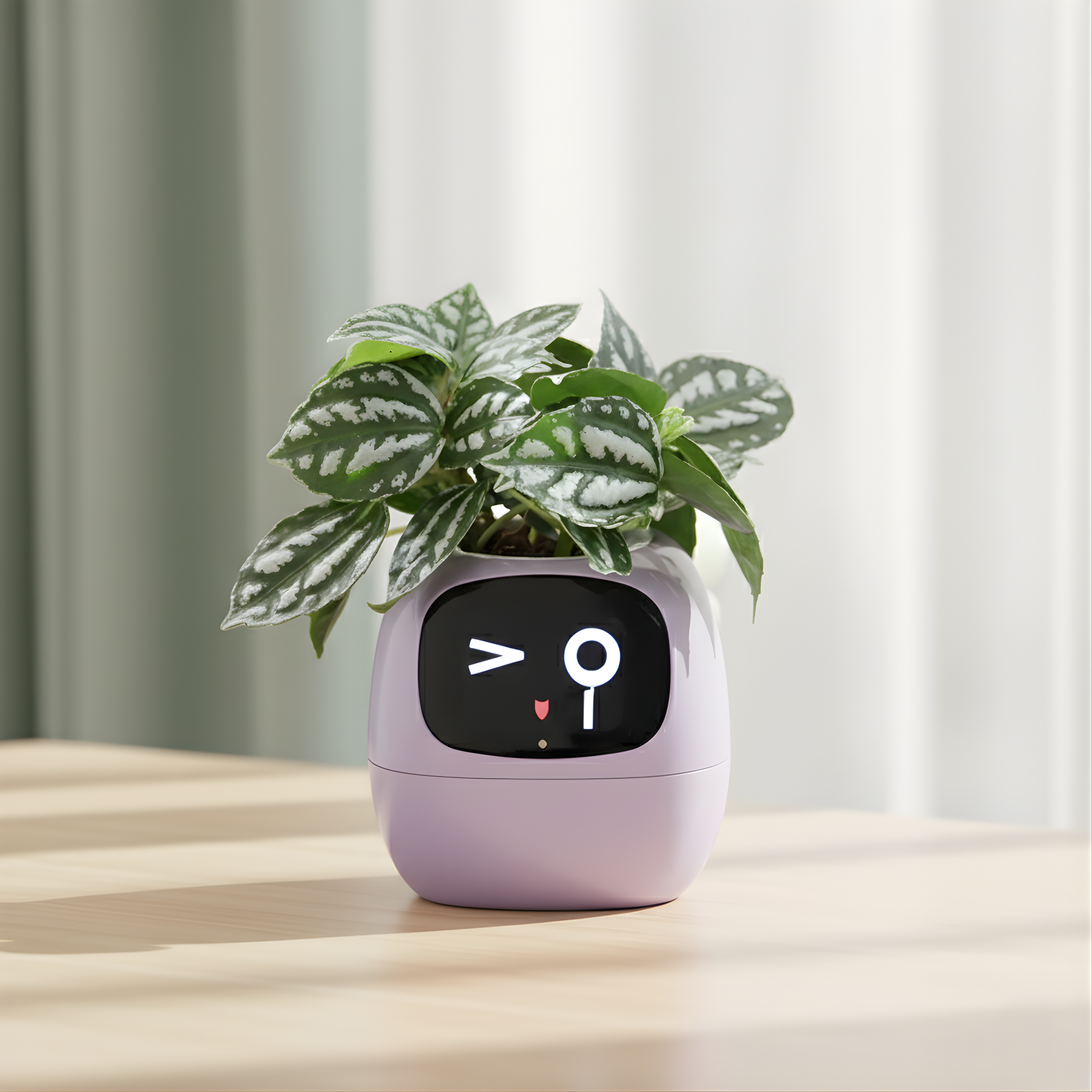 Smart AI Plant Pot : 49+ Expressions, Easy Plant Care.