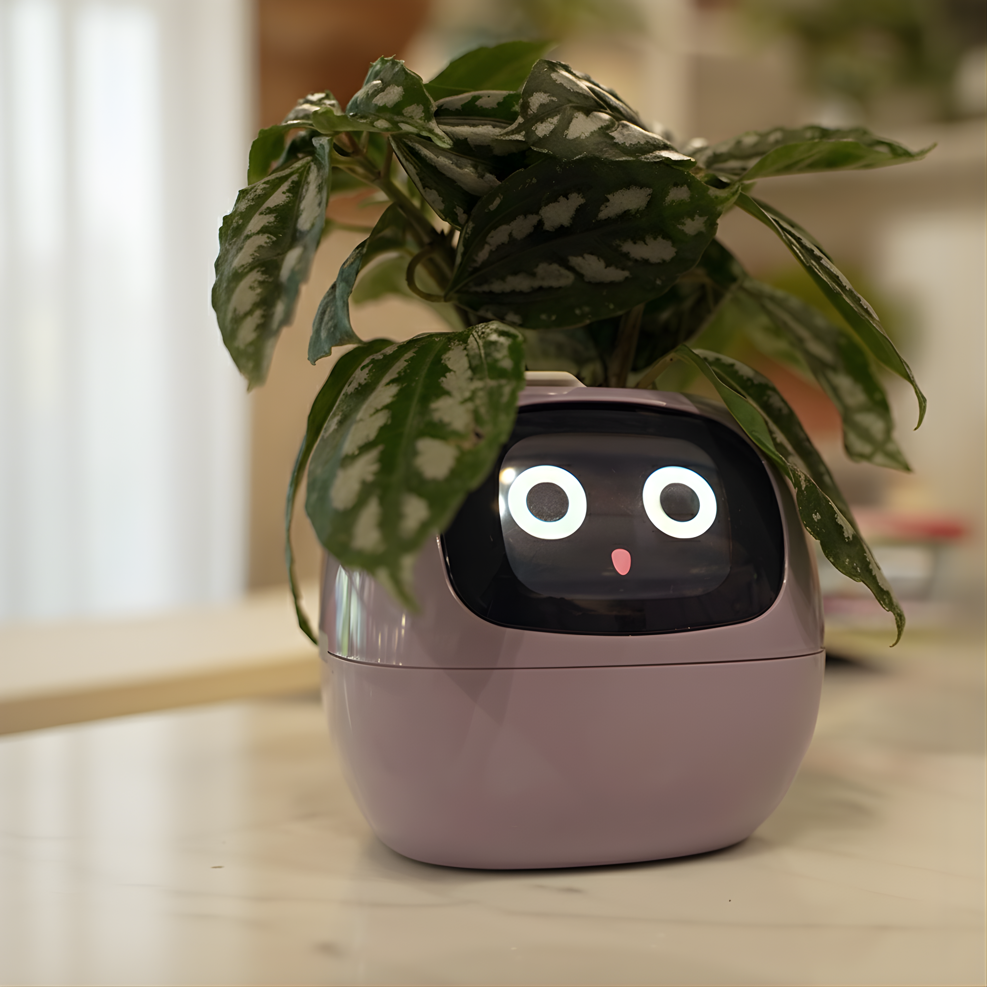 Smart AI Plant Pot : 49+ Expressions, Easy Plant Care.