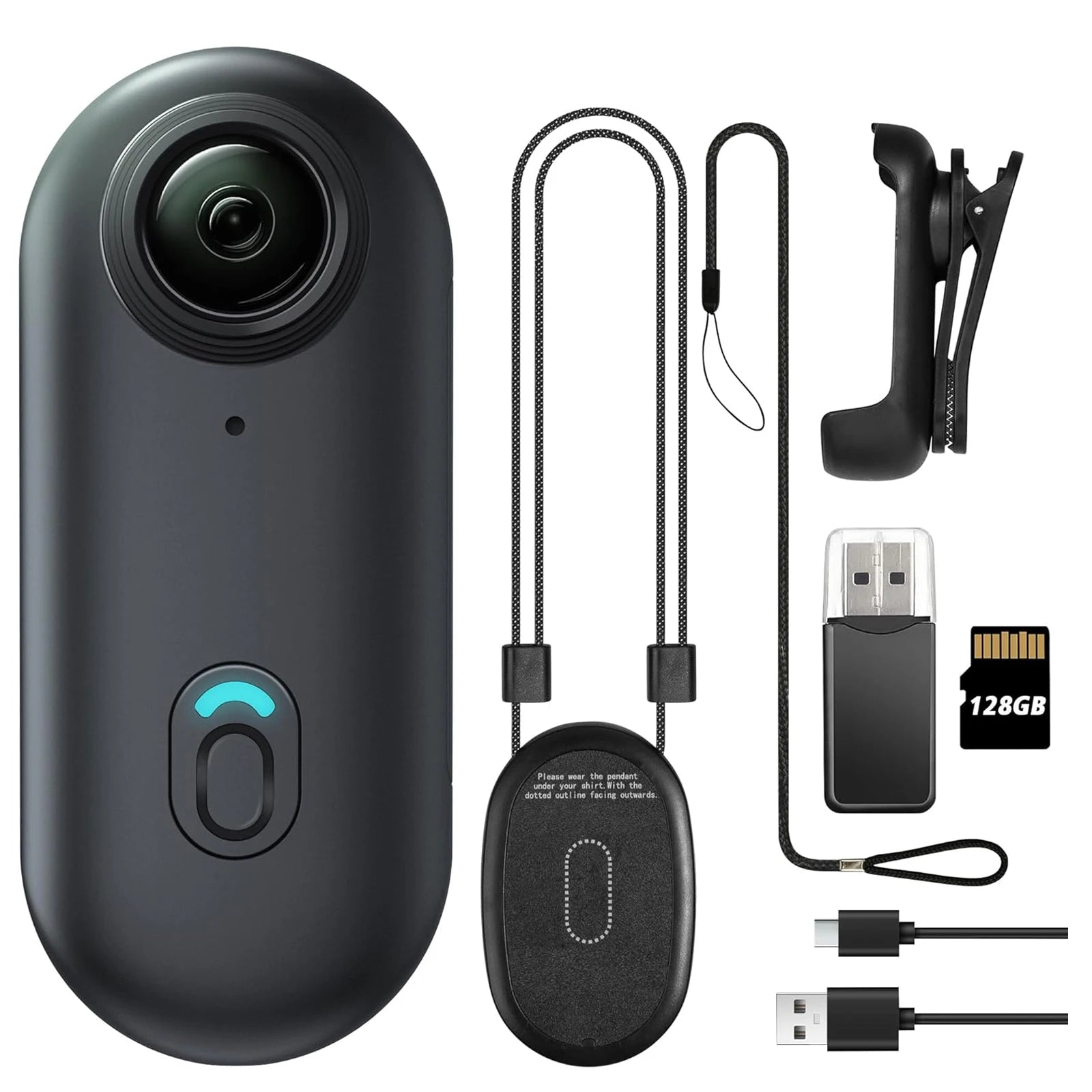 4K Mini WIFI Action Camera - IPX7 Waterproof