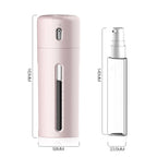 4-In-1 Travel Dispenser Split Bottle Shampoo Lotion Shower Gel Soap Bottle