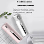 4-In-1 Travel Dispenser Split Bottle Shampoo Lotion Shower Gel Soap Bottle
