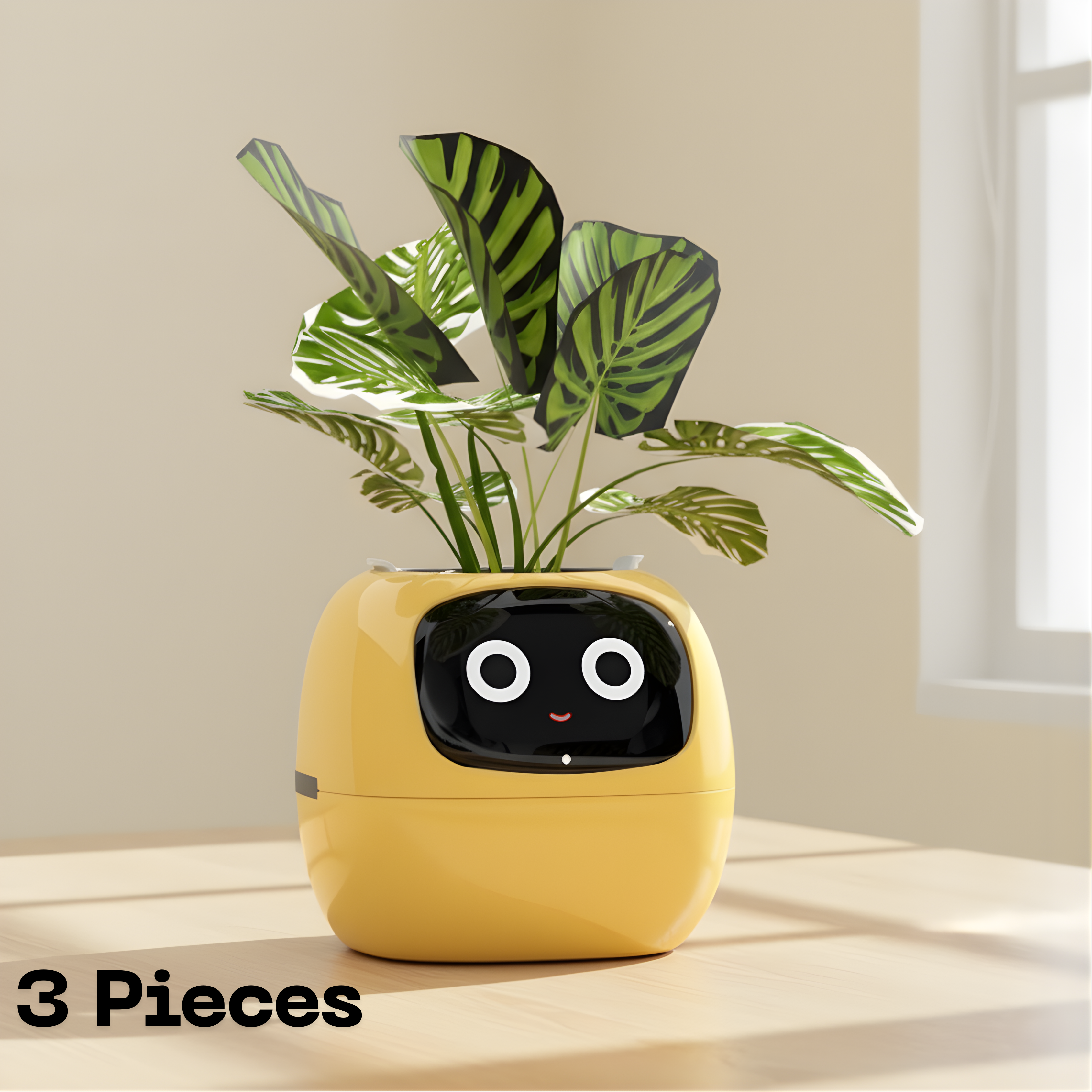 Smart AI Plant Pot : 49+ Expressions, Easy Plant Care.