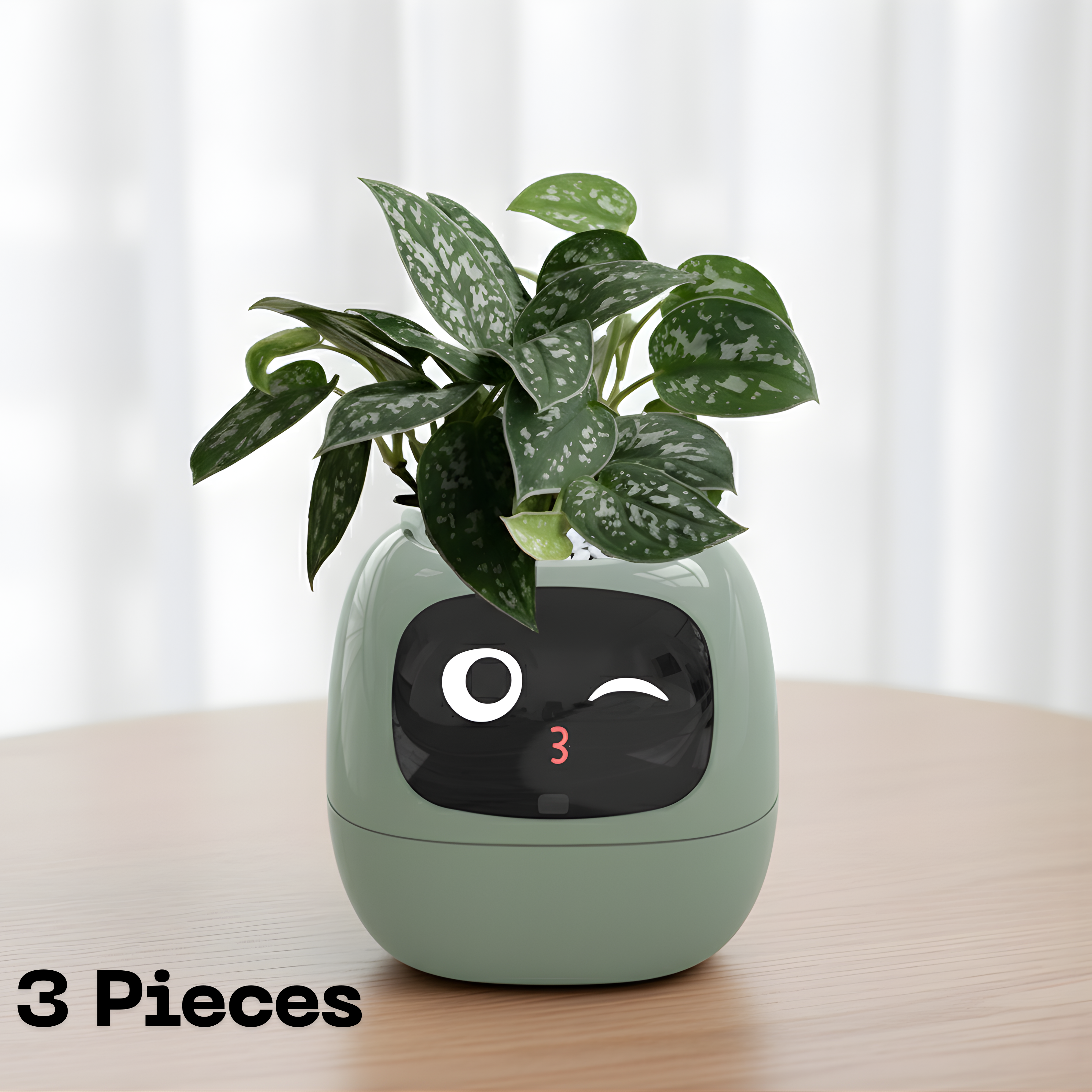 Smart AI Plant Pot : 49+ Expressions, Easy Plant Care.