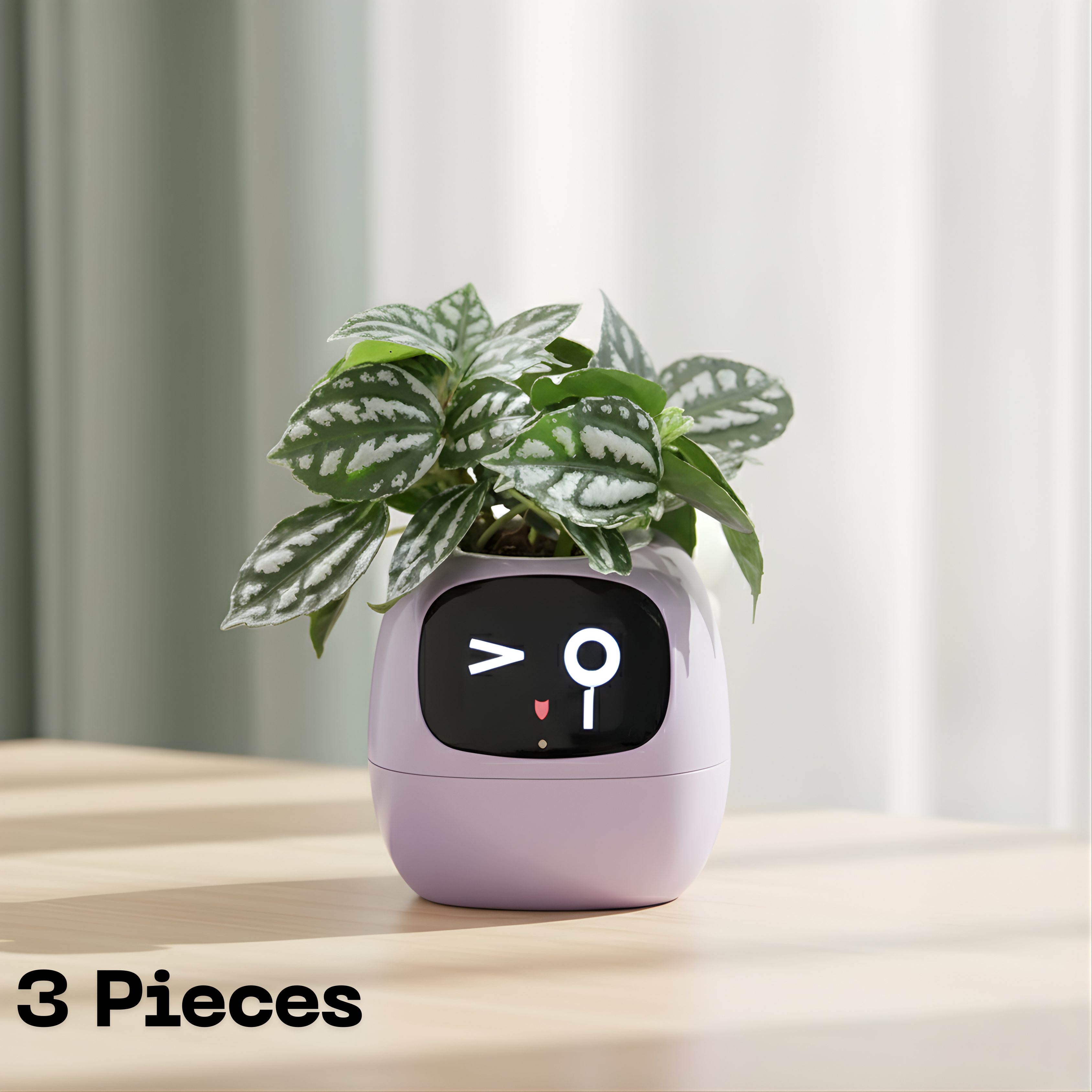 Smart AI Plant Pot : 49+ Expressions, Easy Plant Care.