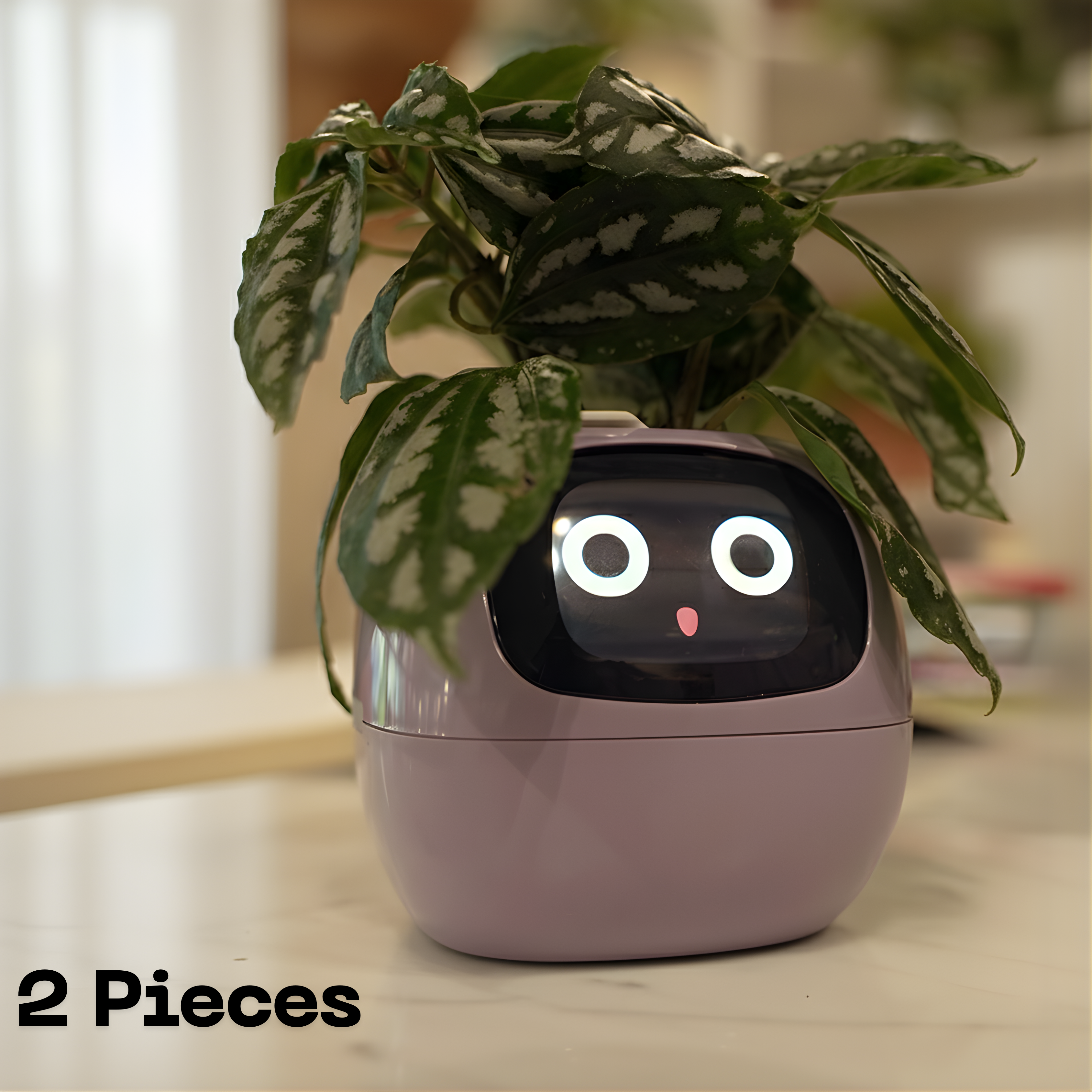 Smart AI Plant Pot : 49+ Expressions, Easy Plant Care.