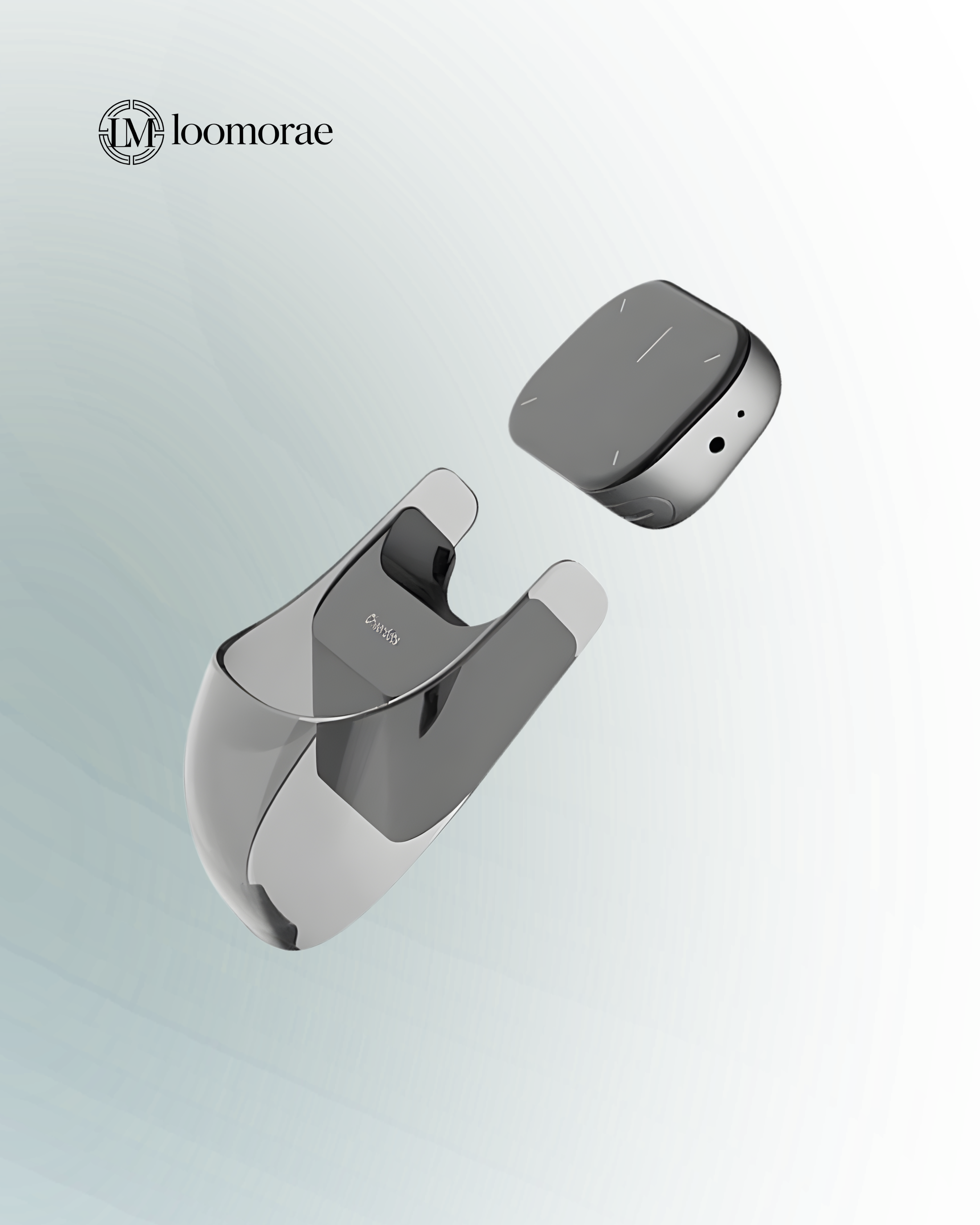 Smart Split Air Mouse Wireless Charging