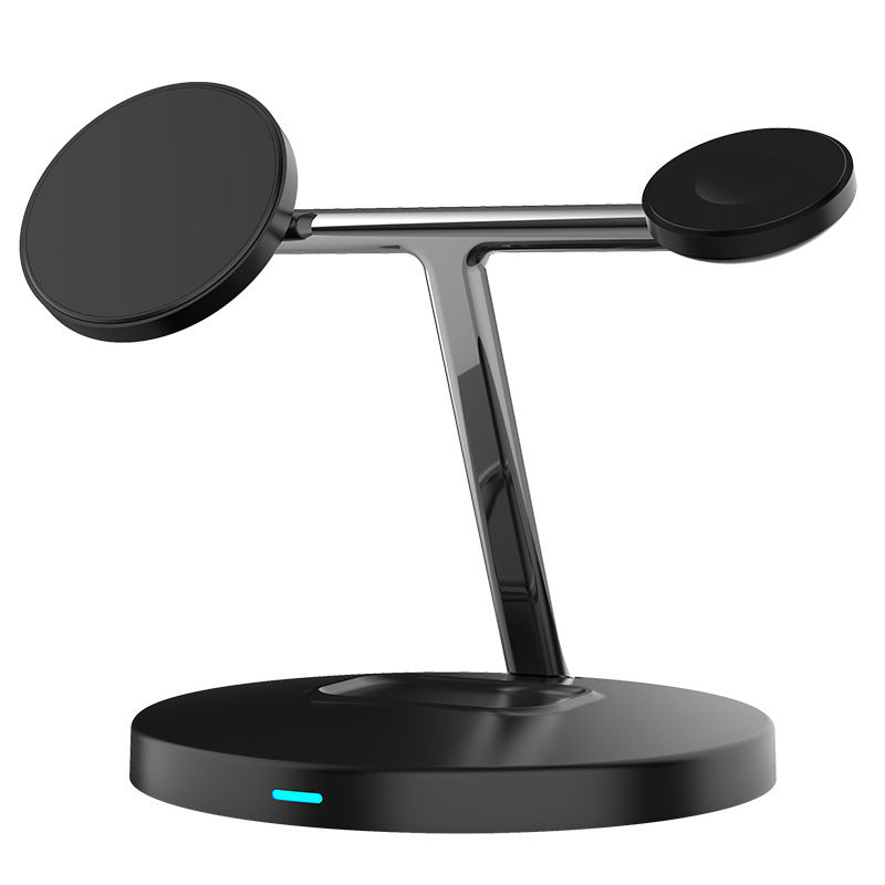 3-In-1 Magnetic Wireless Charger 15W Fast Charging Station For Magsafe Chargers