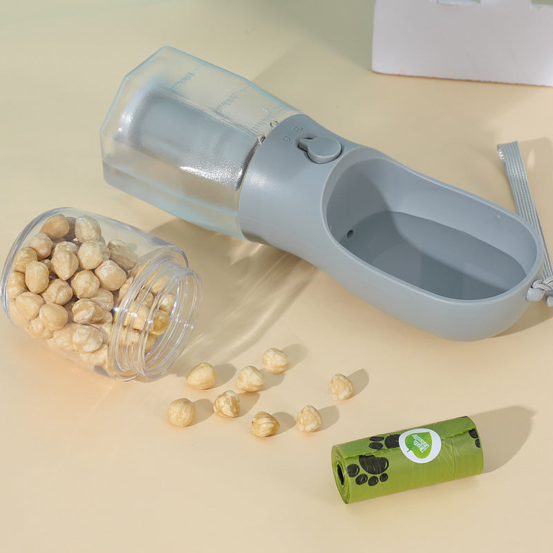 Three-in-one Portable Small Multi-functional Pet feeders