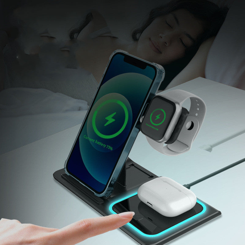 Foldable Three-in-one Wireless Charger Electrical